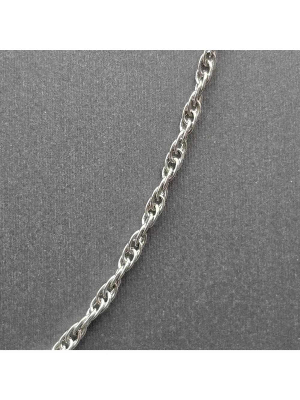 James Avery Sterling Silver Medium Rope Necklace 24" Retired 2mm Chain - Picture 3 of 9